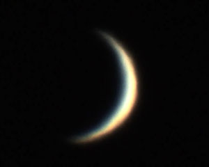 大きく欠けて見える金星 2020年5月14日撮影