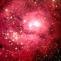 星形成領域M8の写真