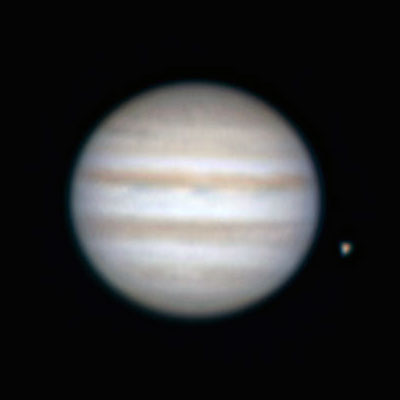 木星と衛星の写真