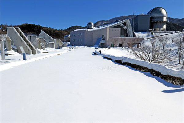 main building and domes (winter)