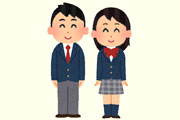 中学生のイラスト
