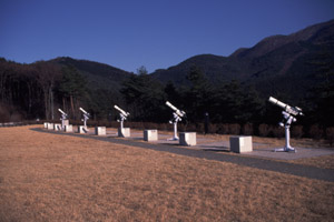移動式望遠鏡の写真
