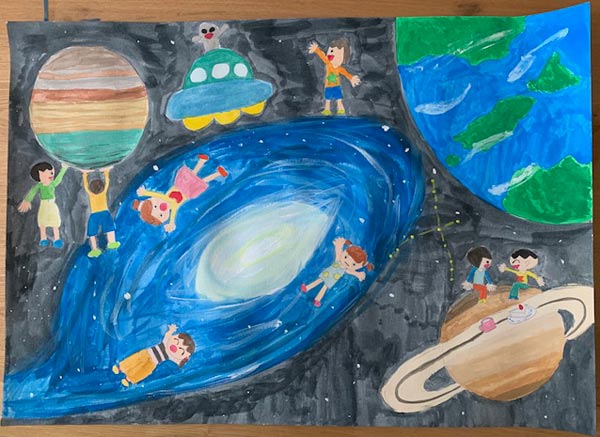 宇宙の世界をたんけんだ