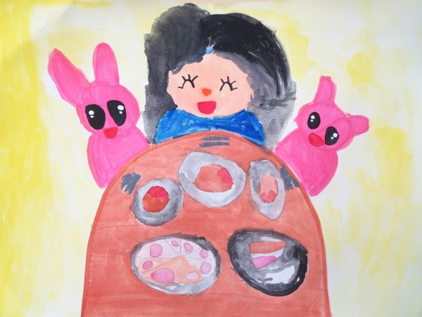 うちゅうじんとたのしいごはん