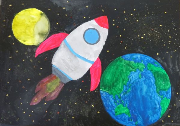 地球から月へ　宇宙探検隊