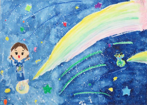 私の未来の宇宙旅行