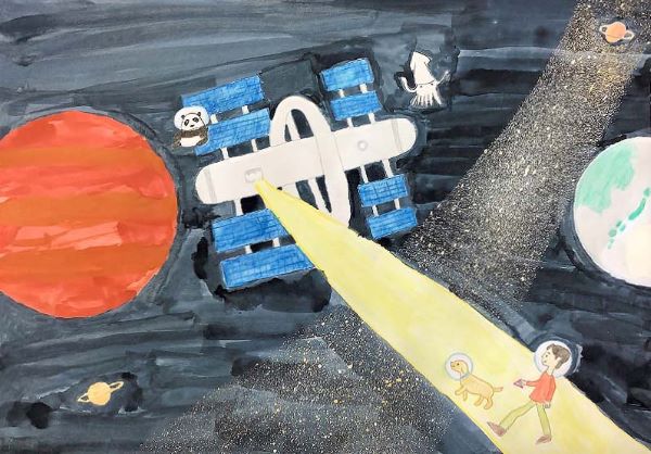 宇宙の生活