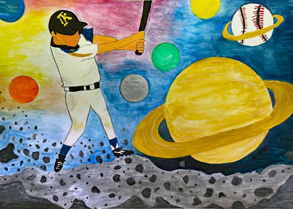 宇宙で野球しようぜ！！