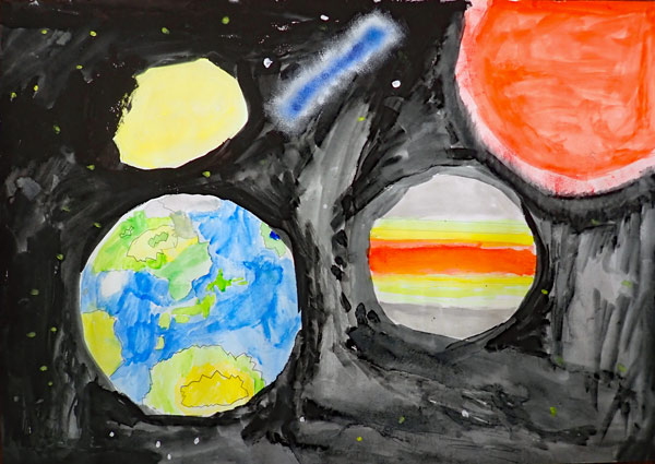 宇宙と太陽