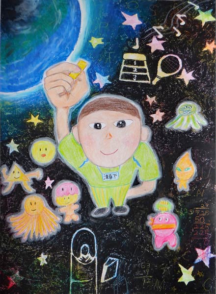 宇宙人に地球のことを教えてあげる