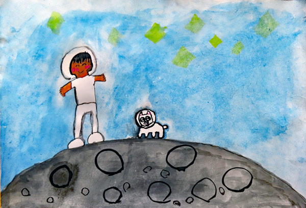 宇宙の絵