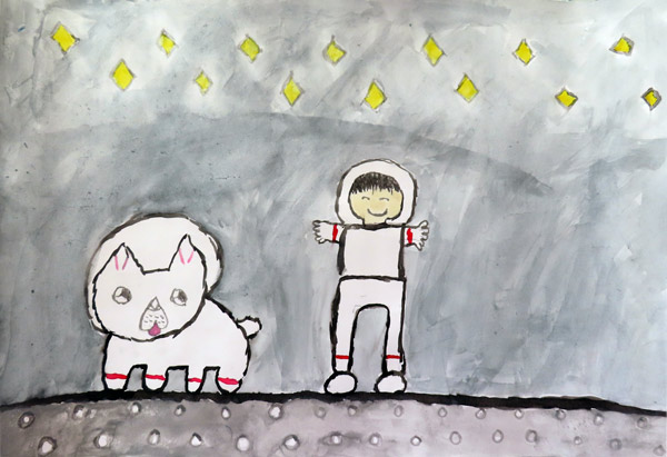 大事な家族と宇宙へ