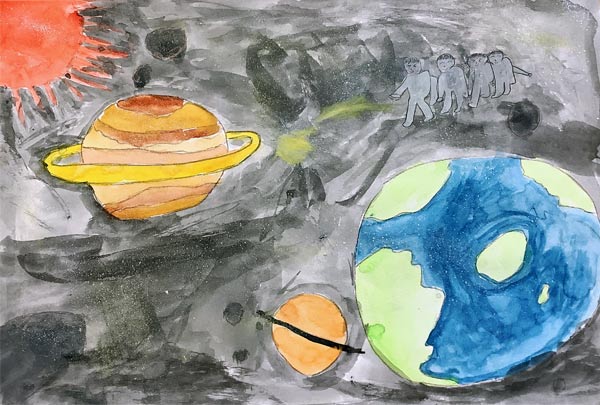 かぞくうちゅうりょこう