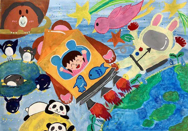 動物がすずめるうちゅうへ