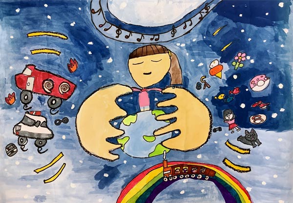 うちゅうのかなたのいろいろな物たちたち