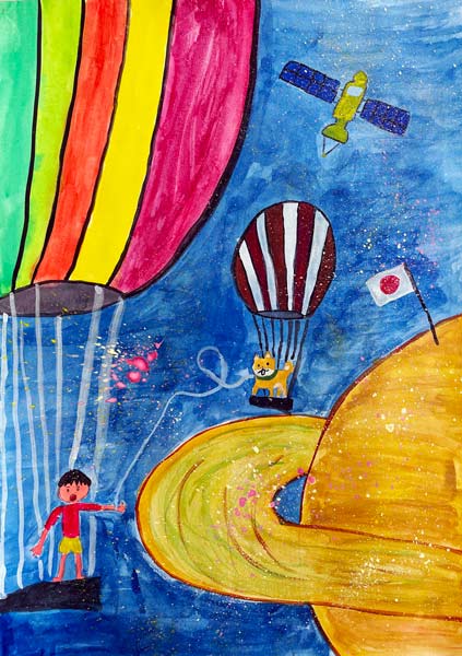 気球に乗って宇宙観覧