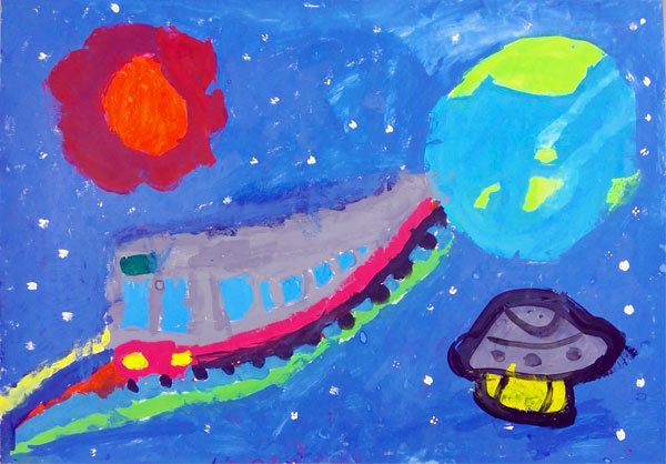 うちゅうへレッツゴー