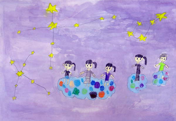 なつのせいざ みんなでみたいな