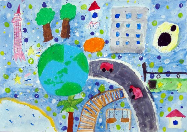 みらいの人気観光地「宇宙」