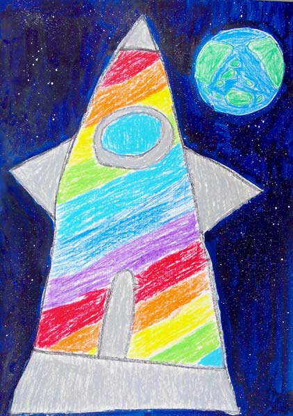 にじ色ロケット