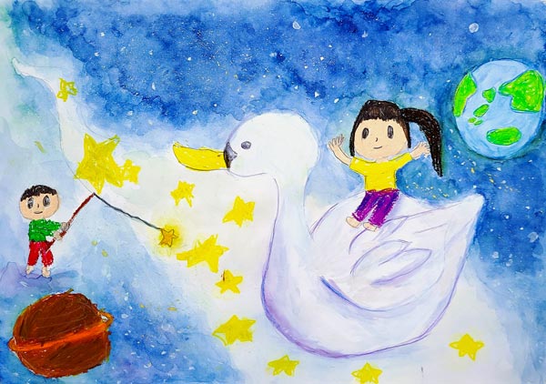 はくちょうとふしぎなうちゅう