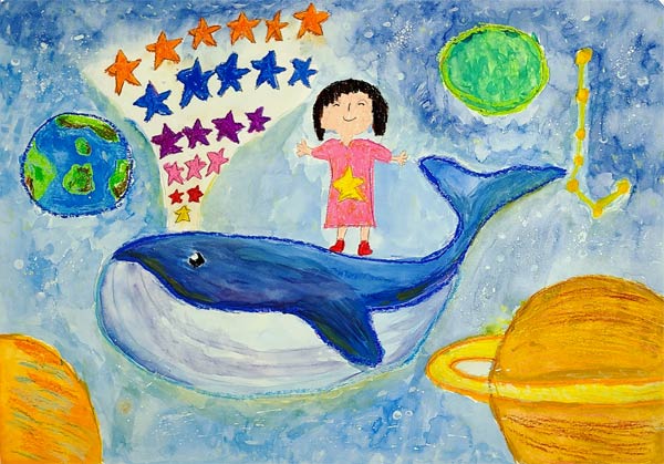 そらにほしをまくくじら