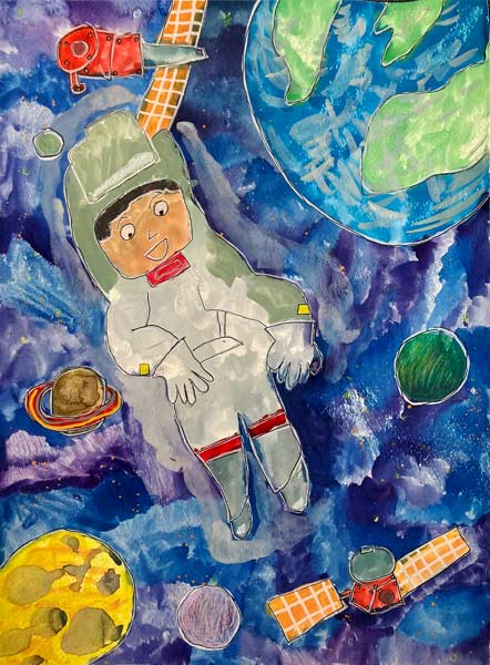 宇宙にいった僕