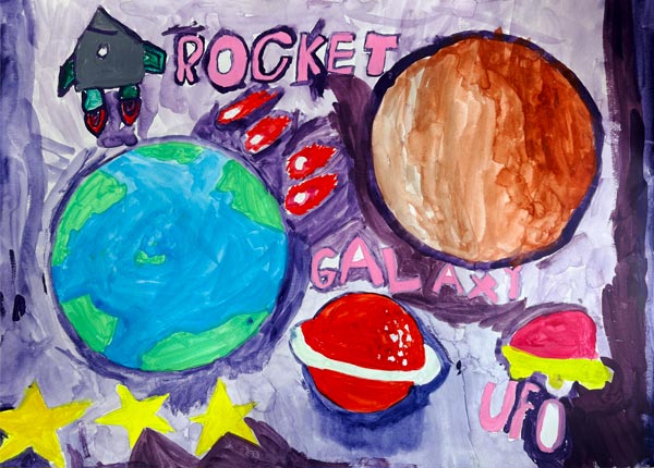 宇宙へレッツゴー!