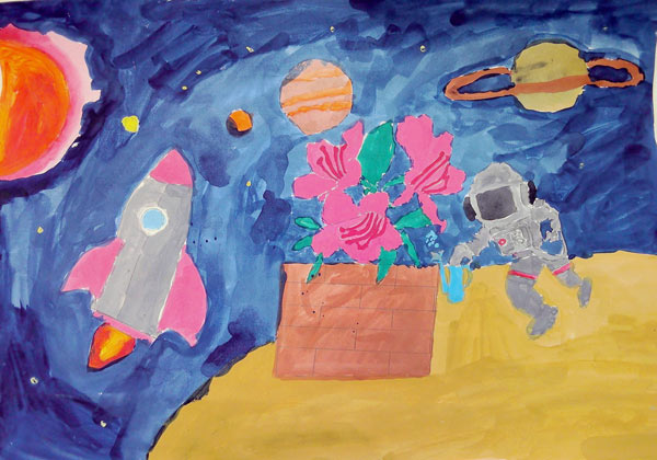 うちゅうでつつじを