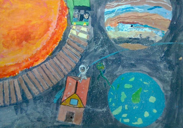 電車で宇宙旅行