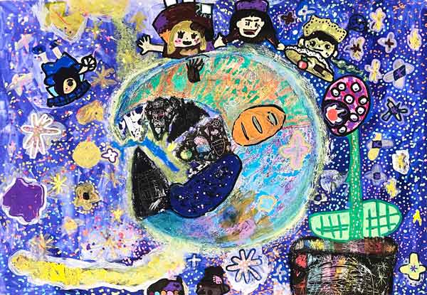 つきといっしょにあそぼう