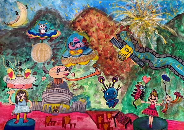 天文台で宇宙人と年に一度の交流パーティー