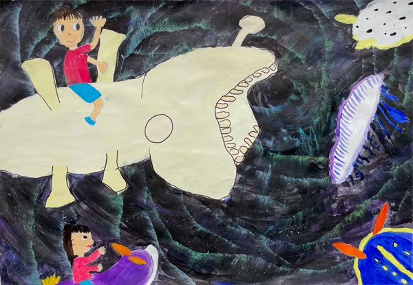 ぼくのウミウシ、ブラックホールをパクッ！