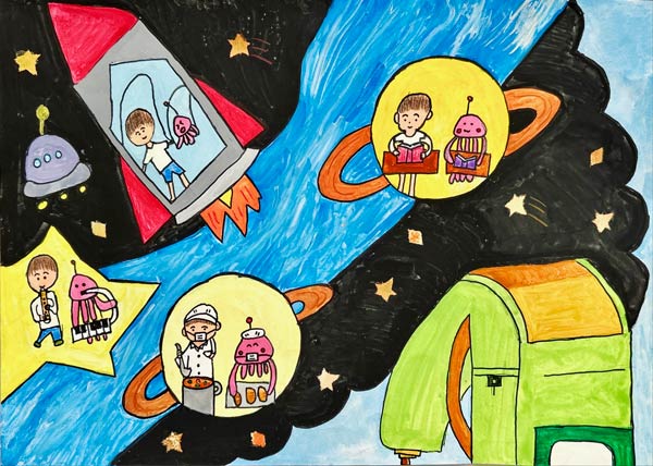 ランドセルから広がる学校