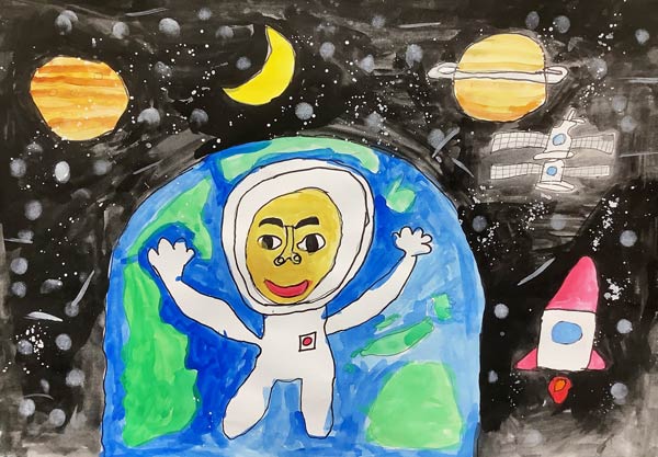 ロケットでしゅっぱつダー!!