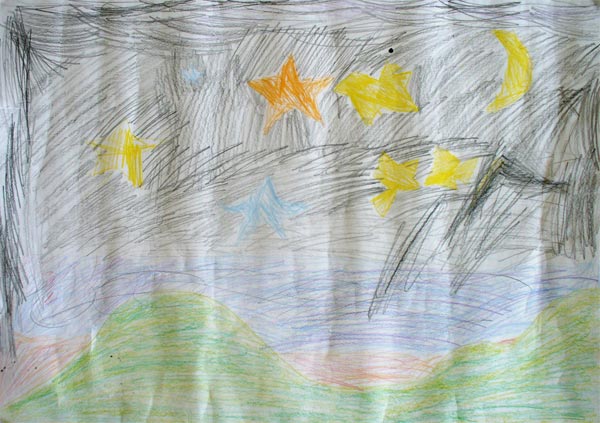 うちゅうにいきたいな