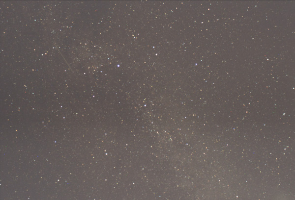赤城山から見た流星 9