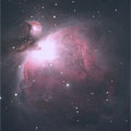 星形成領域M42の写真