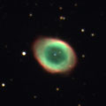 惑星状星雲M57の写真