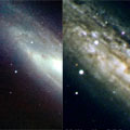 スターバースト銀河 NGC253 の写真