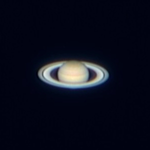 土星の写真 2005年1月撮影