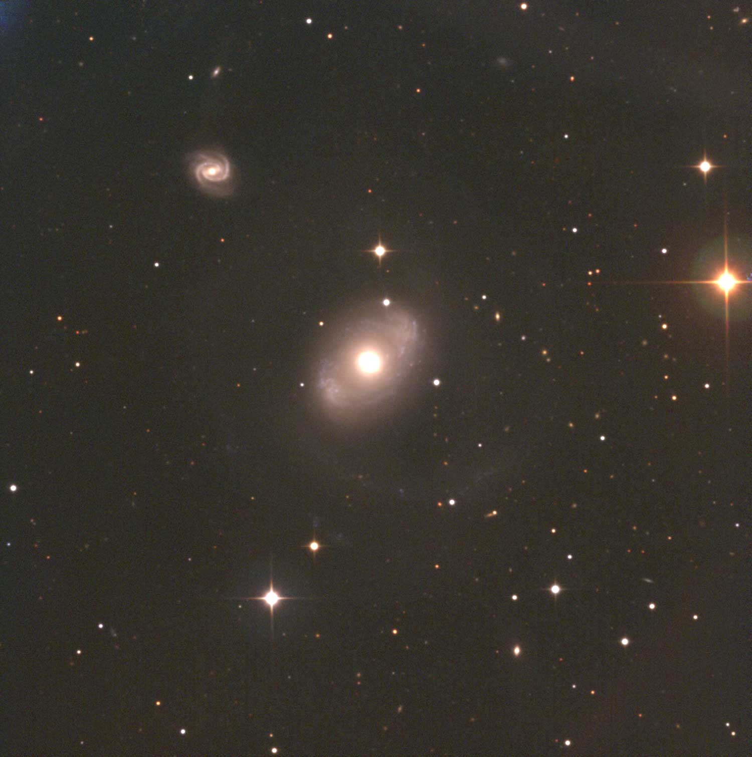 銀河NGC 4151の写真
