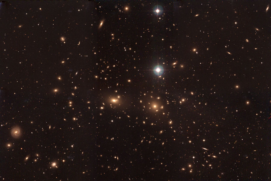 かみのけ座銀河団の写真
