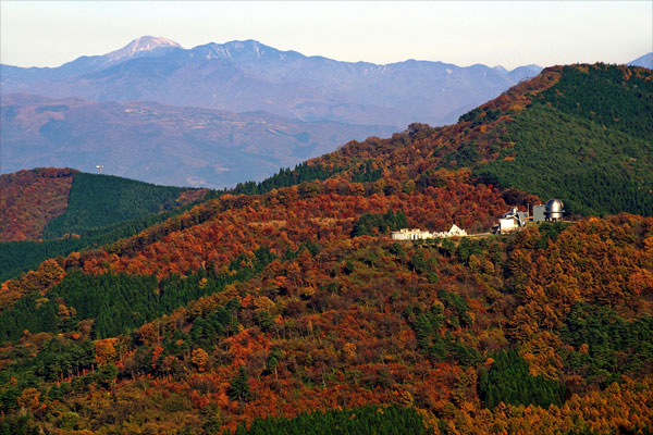 observatory and mountains