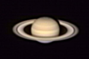 土星の写真
