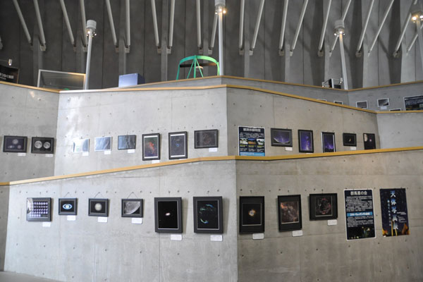 ぐんま天文台写真展 会場の様子