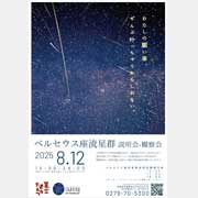 ペルセウス座流星群イベントポスターのサムネイル画像