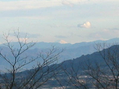 富士山の拡大写真