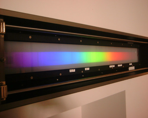 スペクトル投影の写真