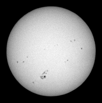 太陽の白色像